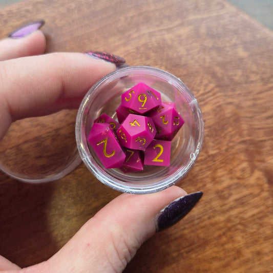 Bright Pink and Gold - Mini Set - 8pc