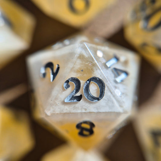 Lemon Drops - 7pc Dice Set