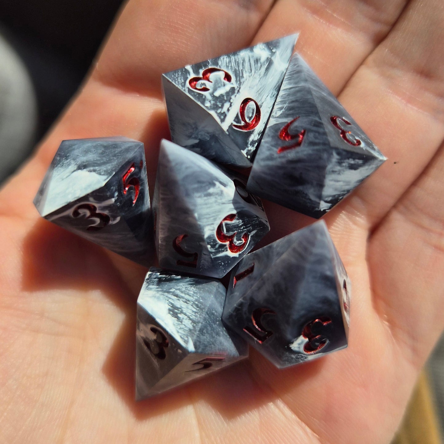 Fallen Knight - D6 6pc set - Alternative Version