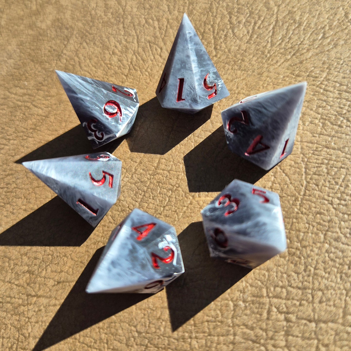 Fallen Knight - D6 6pc set - Alternative Version