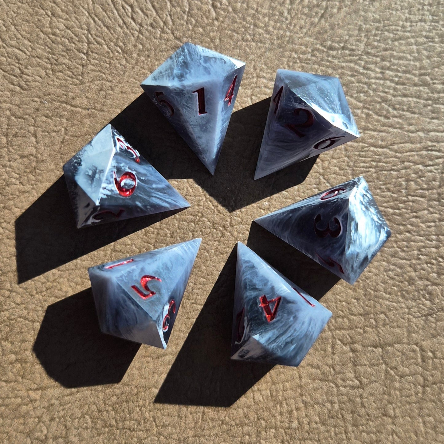 Fallen Knight - D6 6pc set - Alternative Version