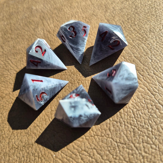 Fallen Knight - D6 6pc set - Alternative Version