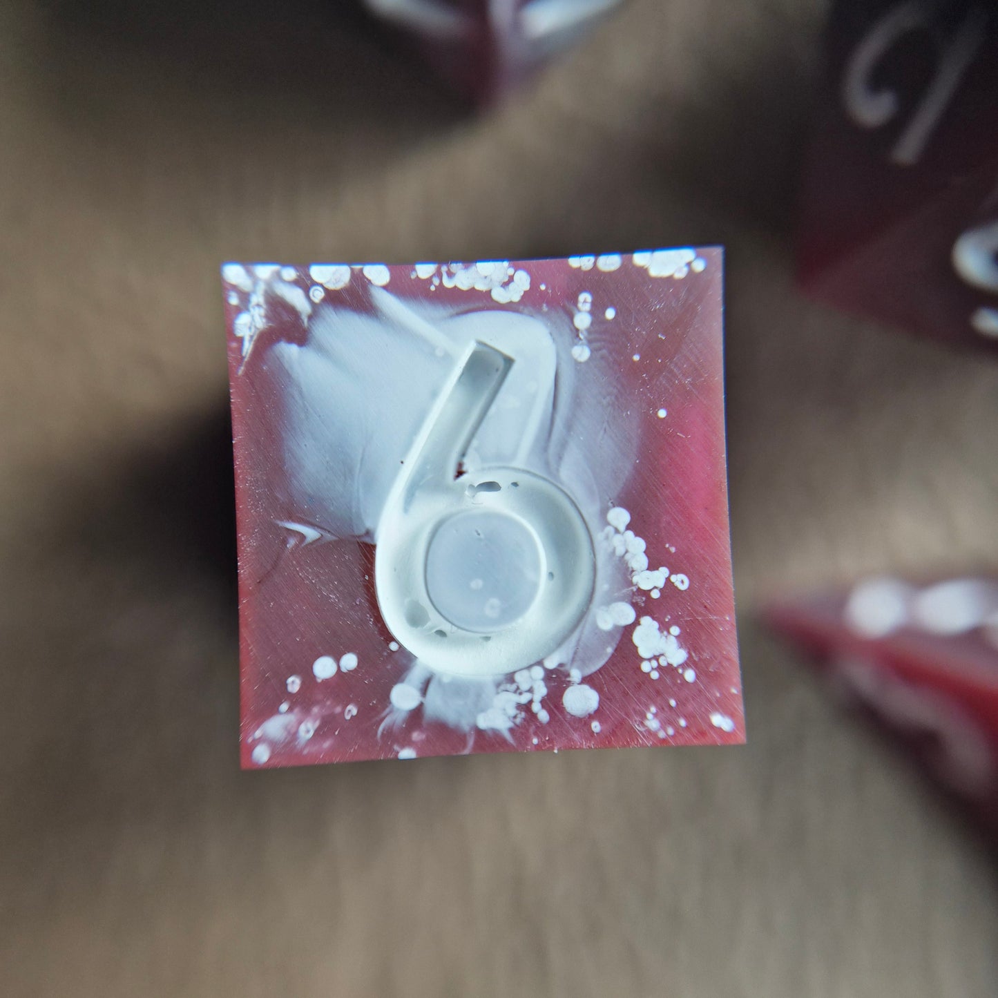 Bloodmoon Swirl - 7pc Dice Set