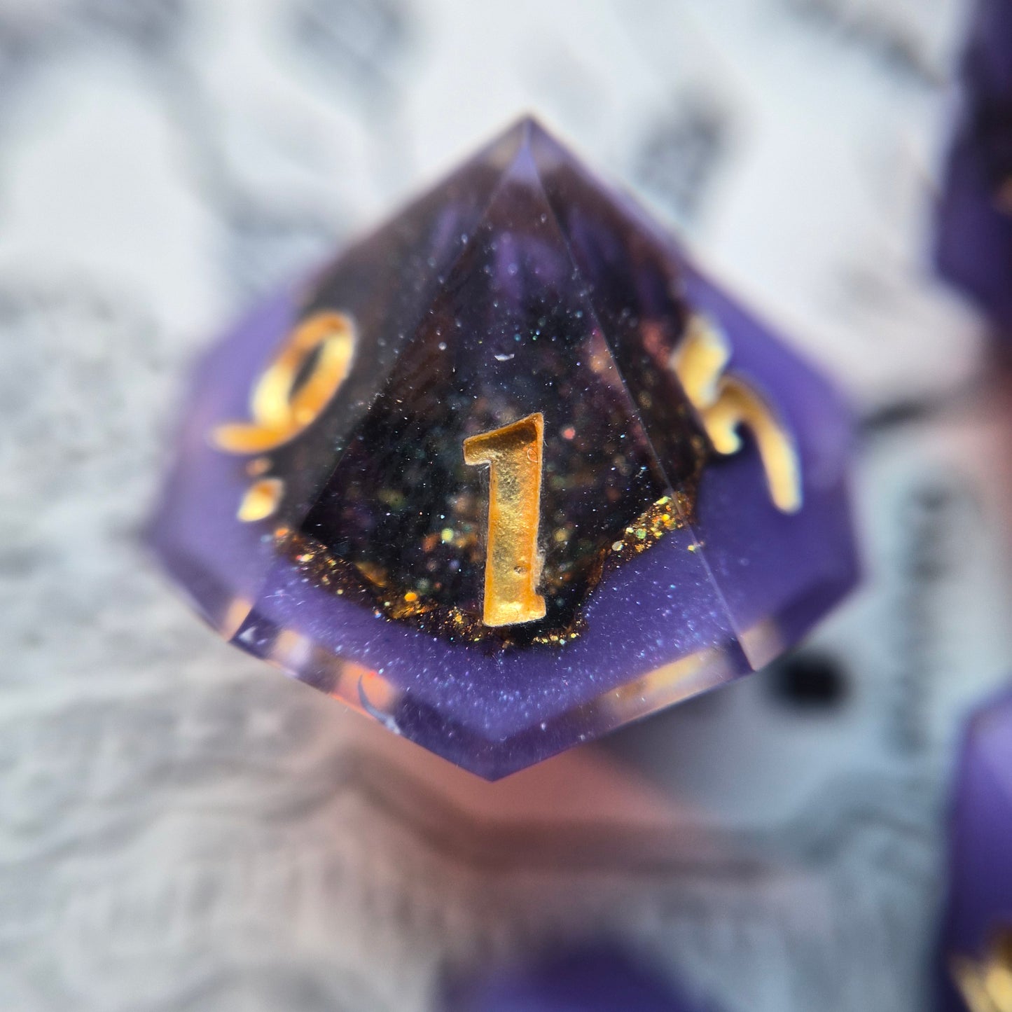Custom - 7pc Dice Set (Geodes)