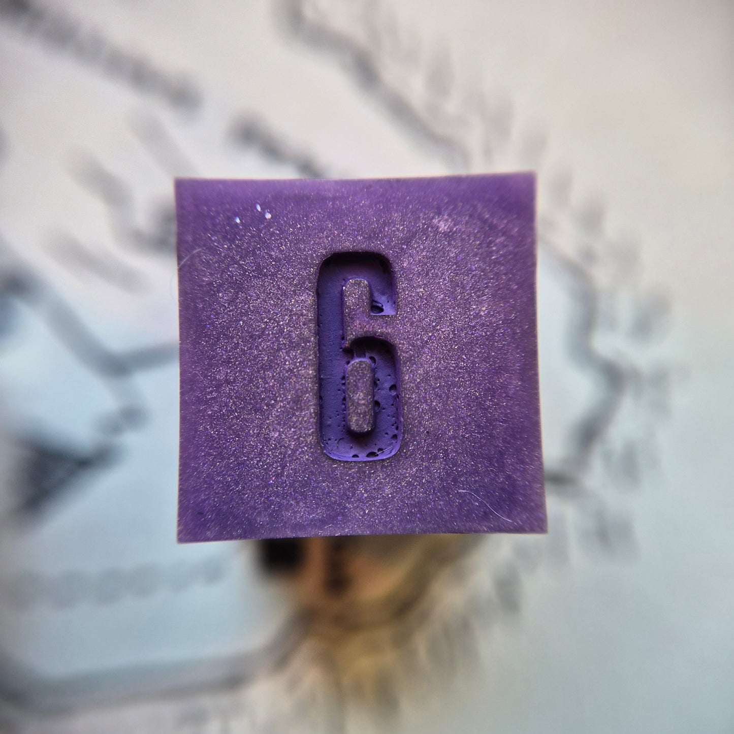 Purple to Pink Gradient - D20 and D6 Duo set