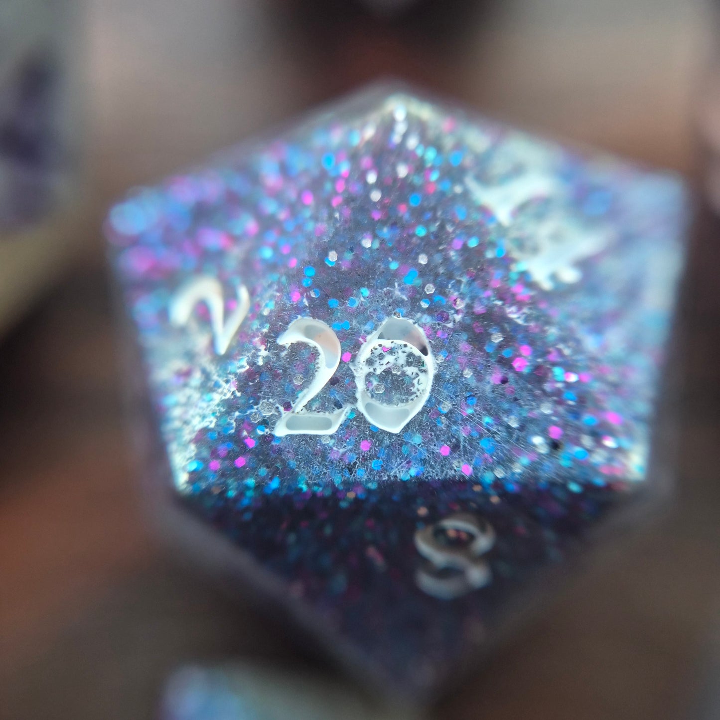 Stardust Cascade - 7pc Dice Set