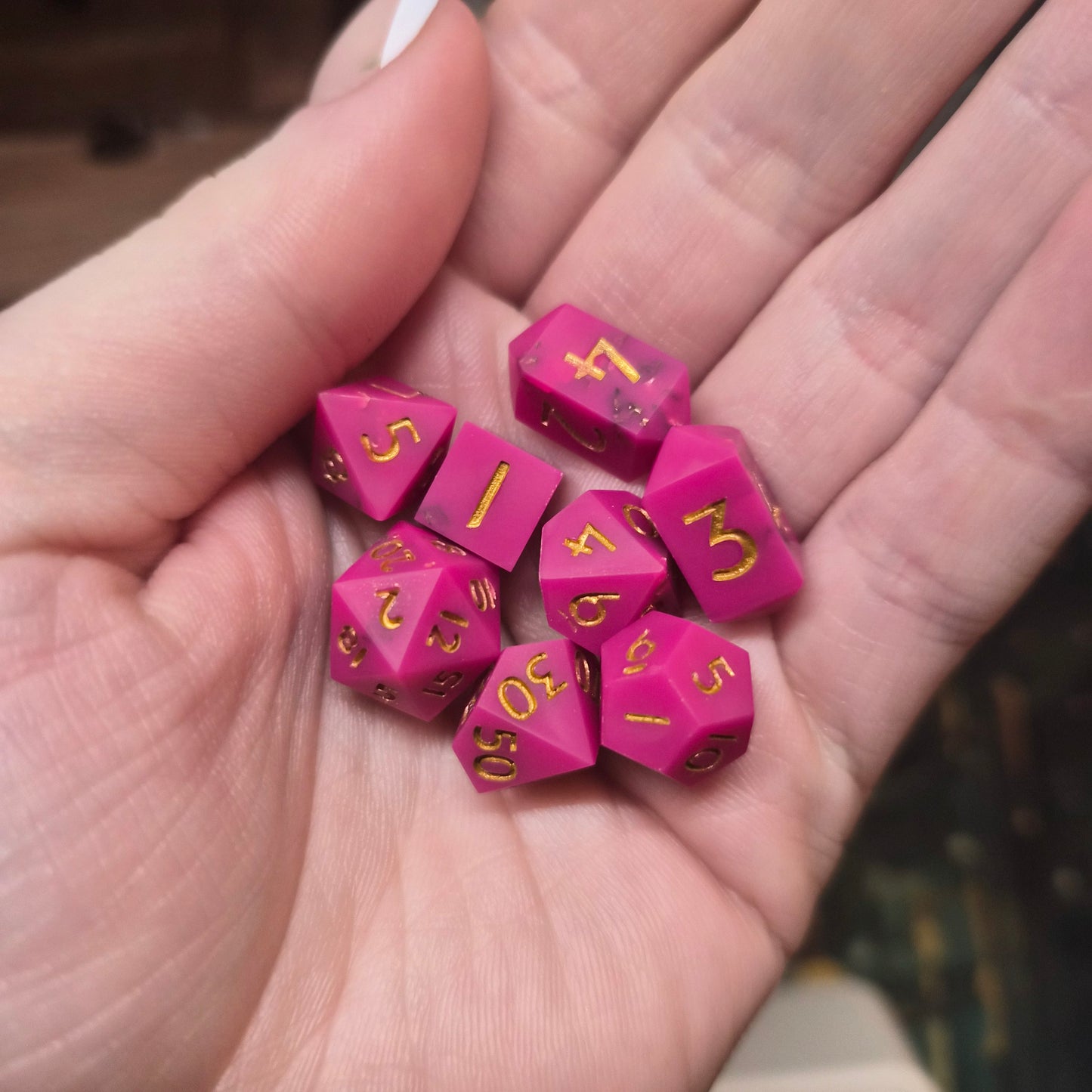 Bright Pink and Gold - Mini Set - 8pc