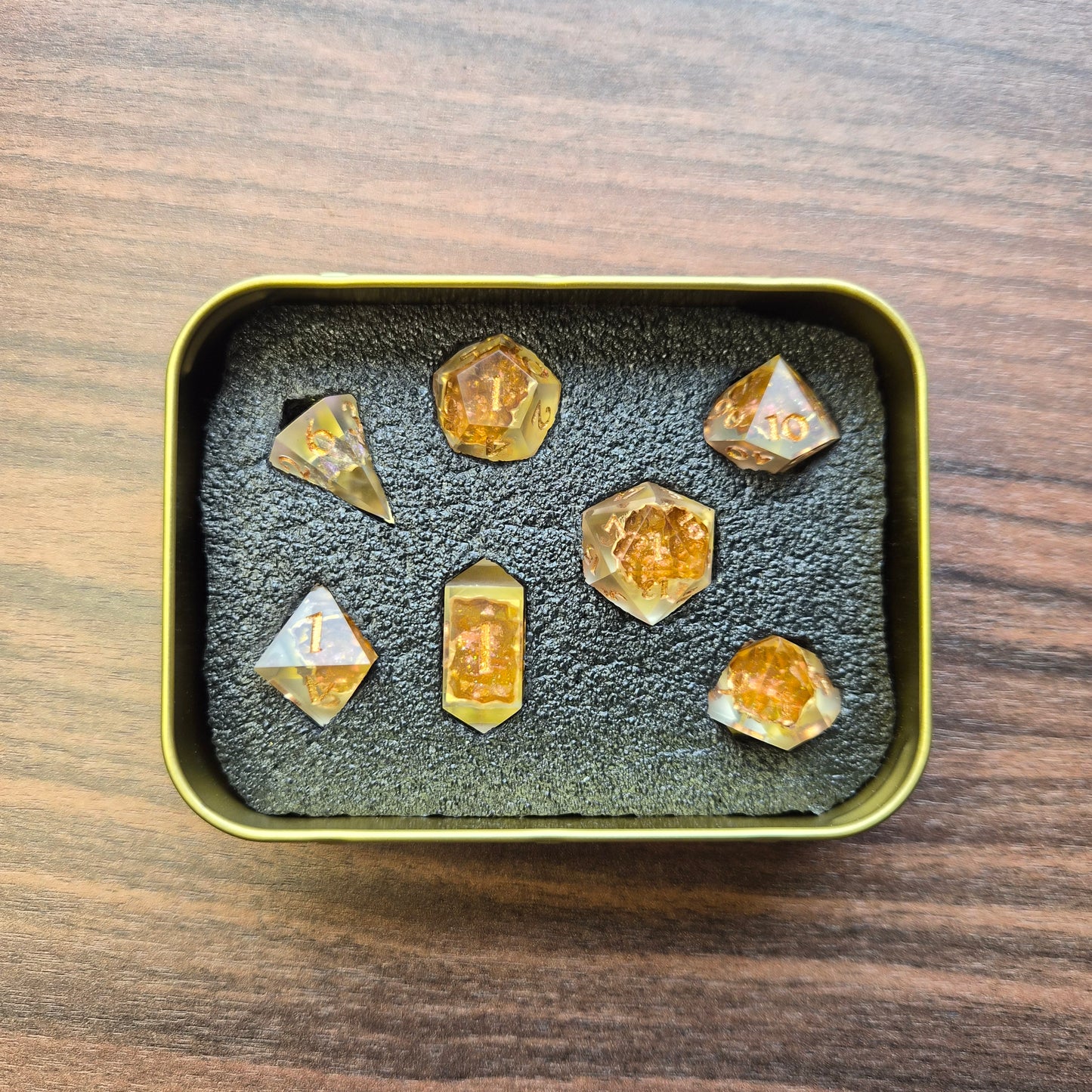 Gilded Journey - 7pc Dice Set