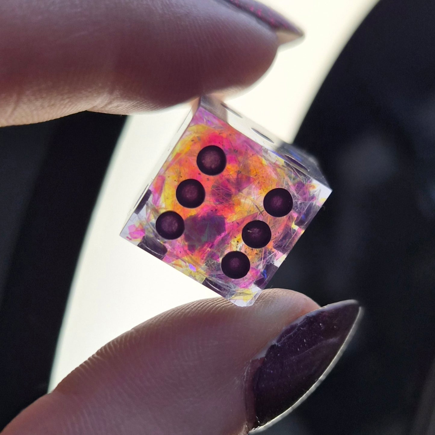 Lavender Sparkles - D6 Set