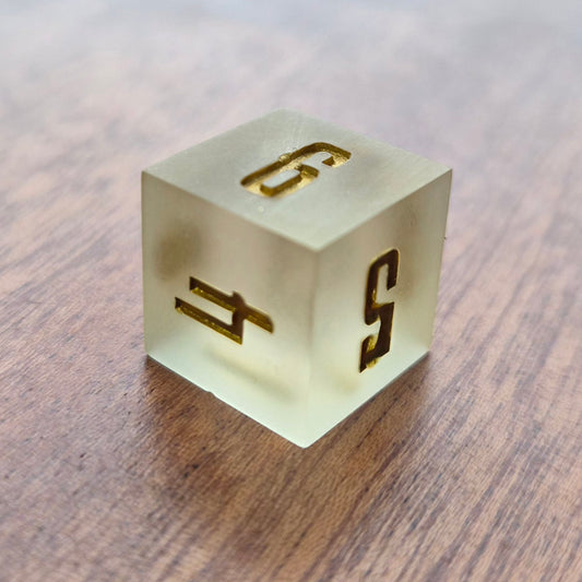 Transparent Gold - Individual D6