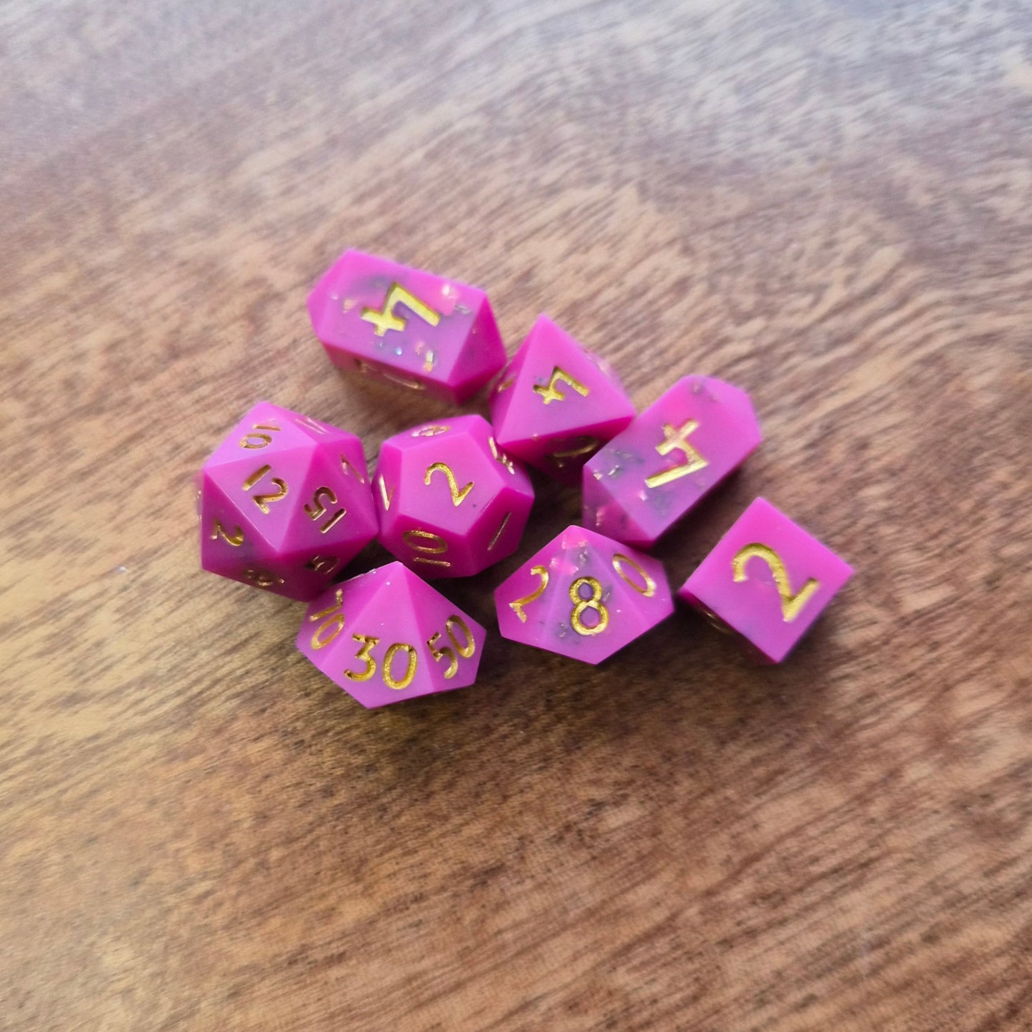 Bright Pink and Gold - Mini Set - 8pc