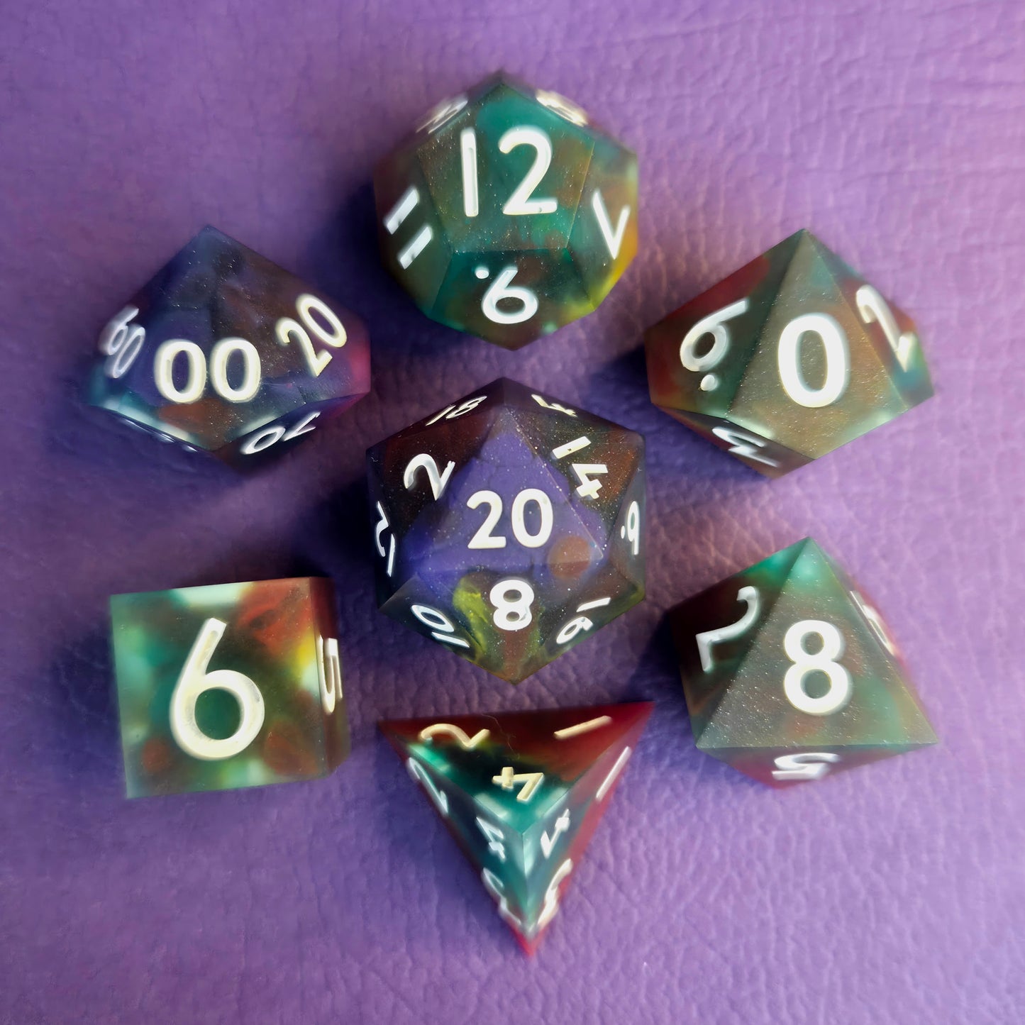 Custom PREORDER - 7pc Dice Set
