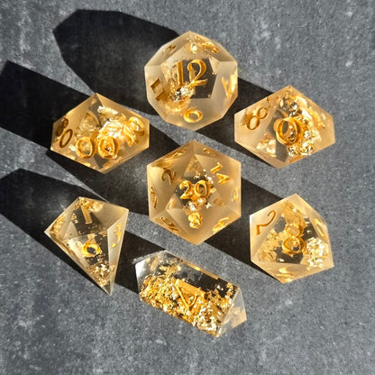 Custom - 7pc Dice Set - DiceCoven