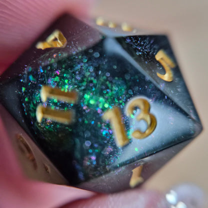 Custom - 7pc Dice Set (Geodes) - DiceCoven