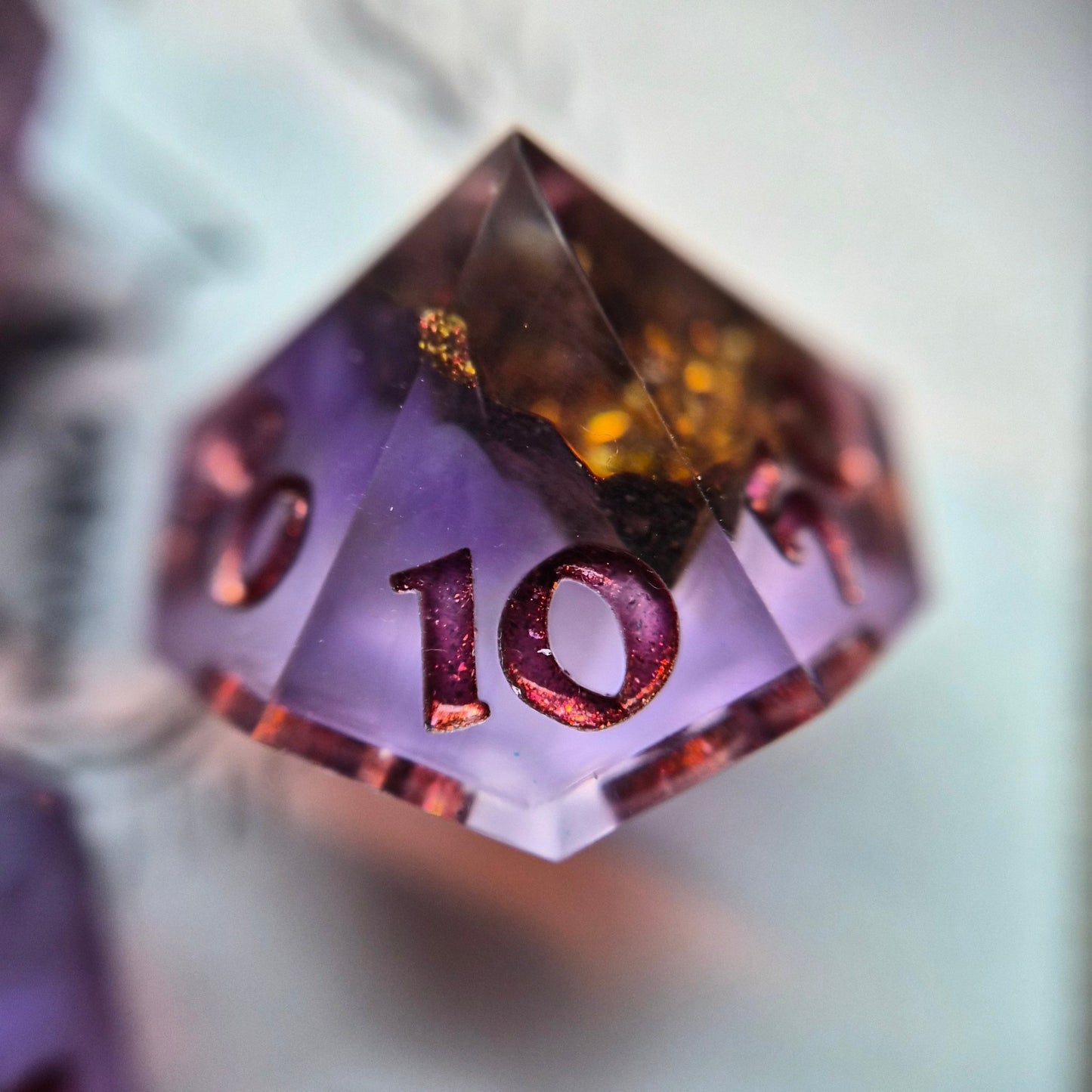 Custom - 7pc Dice Set (Geodes) - DiceCoven